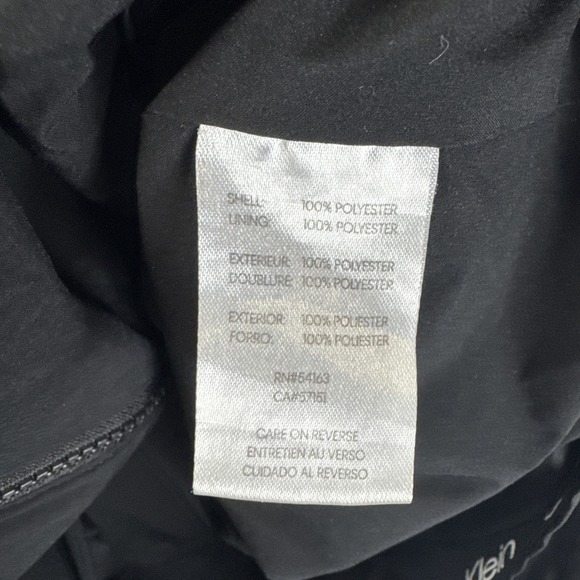 Calvin Klein Black Water Resistant Infinite Stretch Soft Shell Jacket Size XS - Picture 5 of 5